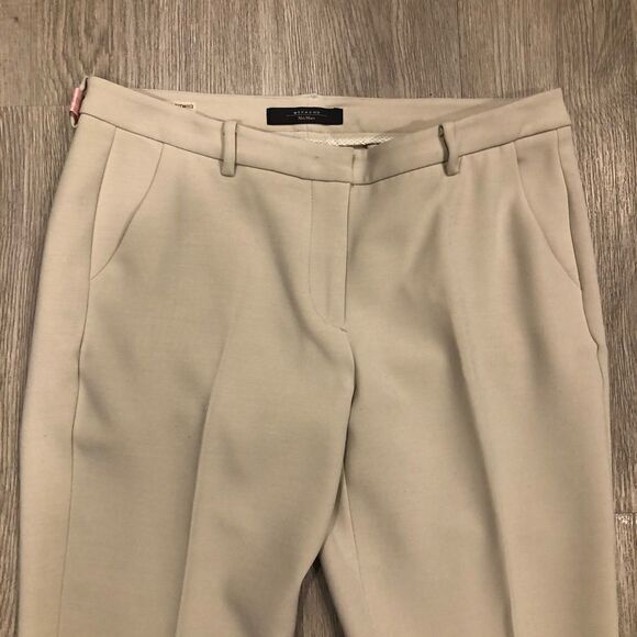 WEEKEND MAX MARA Slim Cigarette FITW113 Stretch Trousers Size 8 - Picture 3 of 13